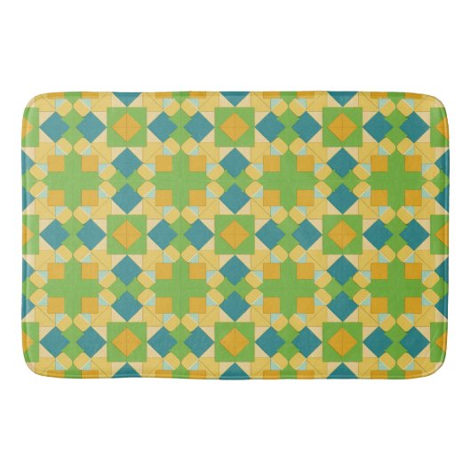 Tapis De Bain Motif géométrique Abstrait (Devant)