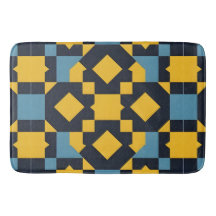 Motif géométrique abstrait avec des couleurs vives