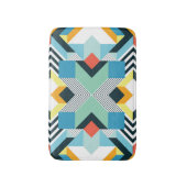 Tapis De Bain Motif géométrique Abstrait moderne. (Devant (Vertical))