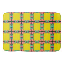 Motif Géométrique Coloré Avec Conception Symétriqu