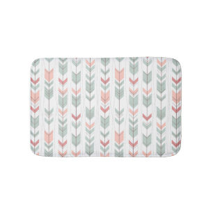 Tapis De Bain Motif géométrique dans le rétro style
