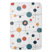 Tapis De Bain Motif géométrique du milieu du siècle (devant Vertical)