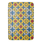 Tapis De Bain Motif géométrique dynamique avec couleurs vives (devant Vertical)