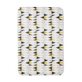 Tapis De Bain Motif géométrique fendu de triangle (Devant (Vertical))
