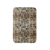 Tapis De Bain Motif géométrique marbre et or (Devant (Vertical))