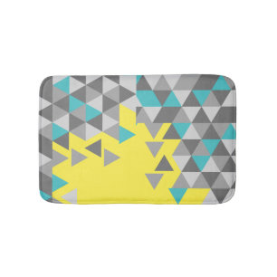 Tapis De Bain motif géométrique minimaliste COULEUR DE L'ANNÉE T