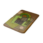 Tapis De Bain motif géométrique moderne Abstrait (Angle)