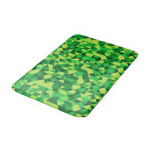 Tapis De Bain Motif géométrique vert de la Saint-Patrick (Angle)