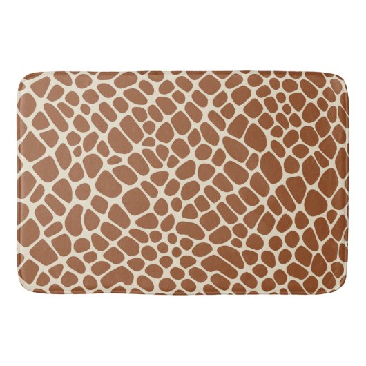 Tapis De Bain Motif Giraffe (Devant)
