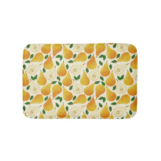 Tapis De Bain Motif Golden Pears (Devant)