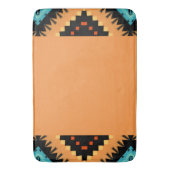 Tapis De Bain Motif Gras Saffron 2 (devant Vertical)