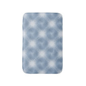 Tapis De Bain Motif gris bleu pastel (Devant (Vertical))