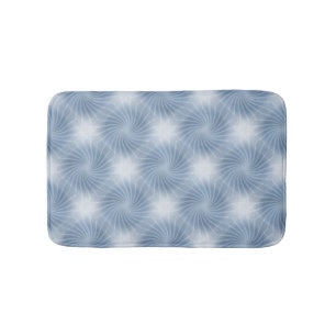 Tapis De Bain Motif gris bleu pastel