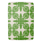 Tapis De Bain motif hawaïen contemporain et moderne (devant Vertical)