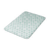 Tapis De Bain Motif Hexagon géométrique de mer (Angle)