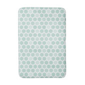 Tapis De Bain Motif Hexagon géométrique de mer (Devant (Vertical))