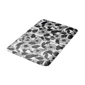 Tapis De Bain Motif Hibiscus (Angle)