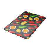 Tapis De Bain Motif Hot Chili Peppers (Angle)
