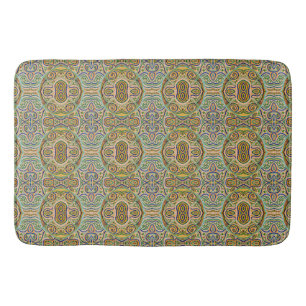 Tapis De Bain Motif inspiré par la mosaïque de Gaudí - Abstrait