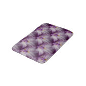 Tapis De Bain Motif japonais Iris violet (Angle)