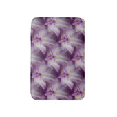 Tapis De Bain Motif japonais Iris violet (Devant (Vertical))