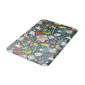Tapis De Bain Motif japonais sans visage (Angle)