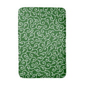 Tapis De Bain Motif Karakusa Vert et blanc (Devant (Vertical))