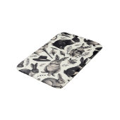 Tapis De Bain Motif lapin Vintage (Angle)