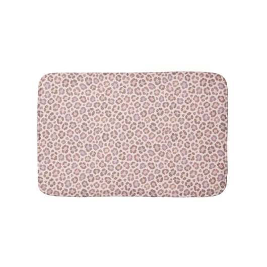 Tapis De Bain Motif Léopard Féminin (Devant)