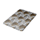 Tapis De Bain Motif Leopard & Peonies (Angle)