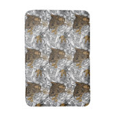 Tapis De Bain Motif Leopard & Peonies (Devant (Vertical))