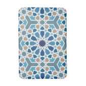 Tapis De Bain Motif marocain en carreaux (Devant (Vertical))