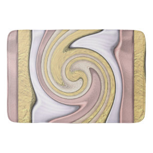 Tapis De Bain Motif métallique avec brillance