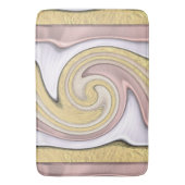 Tapis De Bain Motif métallique avec brillance (devant Vertical)