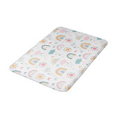 Tapis De Bain Motif météorologique mignon (Angle)