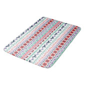 Tapis De Bain Motif mexicain de Frida Kahlo | (Angle)