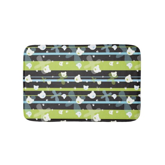 Tapis De Bain Motif mignon avec peu d'ours (Devant)