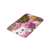 Tapis De Bain motif mignon d'arrière - plan de chat de chaton (Angle)