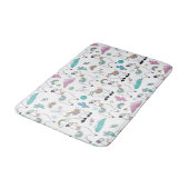 Tapis De Bain Motif mignon de lama de bande dessinée (Angle)