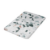Tapis De Bain Motif moderne Abstrait Terrazzo (Angle)