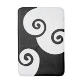 Tapis De Bain Motif moderne Black & White Swils (Devant (Vertical))