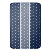 Tapis De Bain Motif moderne bleu marine (devant Vertical)