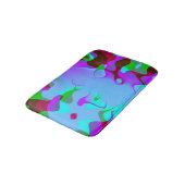 Tapis De Bain Motif moderne coloré (Angle)