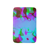 Tapis De Bain Motif moderne coloré (Devant (Vertical))