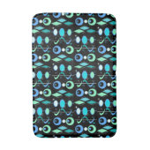 Tapis De Bain Motif moderne du milieu du siècle (Devant (Vertical))