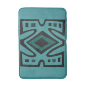 Tapis De Bain motif moderne et tribal africain (Devant (Vertical))