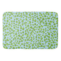 Motif moderne Leopard Poster de animal Vert bleu
