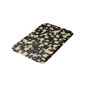 Tapis De Bain Motif moderne tendance - Noir/Tan(Changeable) (Angle)