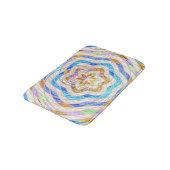 Tapis De Bain Motif mosaïque Abstrait (Angle)