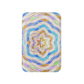 Tapis De Bain Motif mosaïque Abstrait (Devant (Vertical))